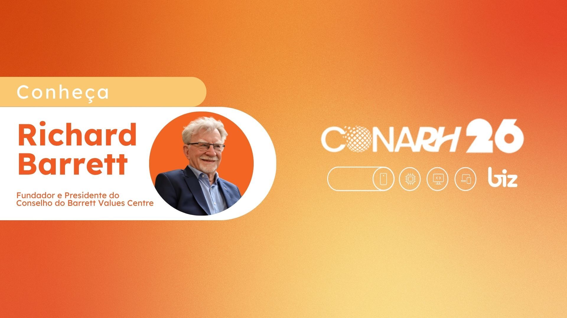 Richard Barrett palestra encerramento conarh 2026