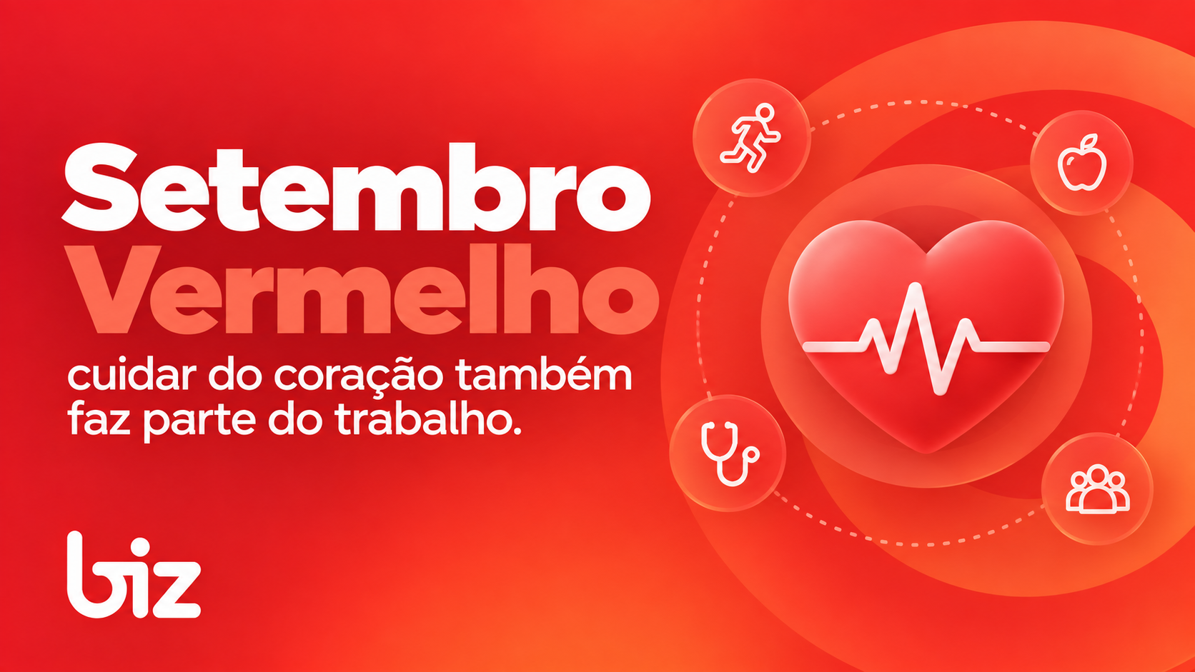 Colaboradores brasileiros diversos participando de atividade de bem-estar em ambiente de trabalho, em tons terracota